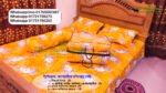 5 পিছ এর বেডশীট-কম্ফোর্টার কম্বো সেট