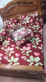 ৫ পিসের বেডশীট কম্ফোর্টার কম্বো সেট - Image 3