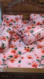 ৫ পিসের বেডশীট কম্ফোর্টার কম্বো সেট - Image 7