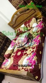 ৫ পিসের বেডশীট কম্ফোর্টার কম্বো সেট - Image 5